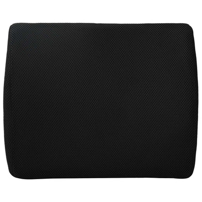 Cuscino lombare Nero Schiuma Memory 35,5 x 30 x 12 cm | homemem39