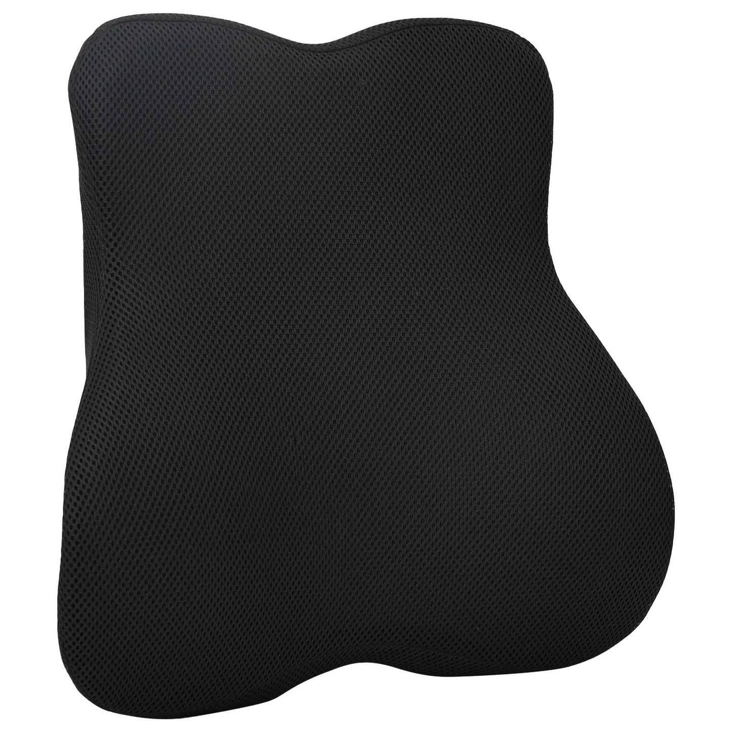 Cuscino lombare Nero Schiuma Memory 40 x 40 x 11 cm | homemem39