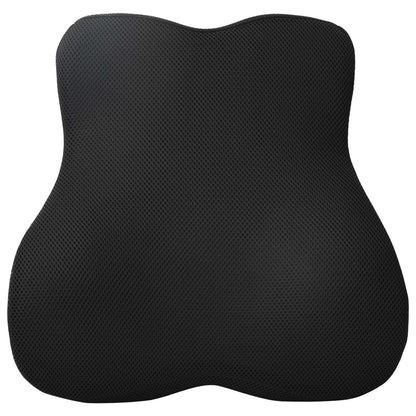 Cuscino lombare Nero Schiuma Memory 40 x 40 x 11 cm | homemem39