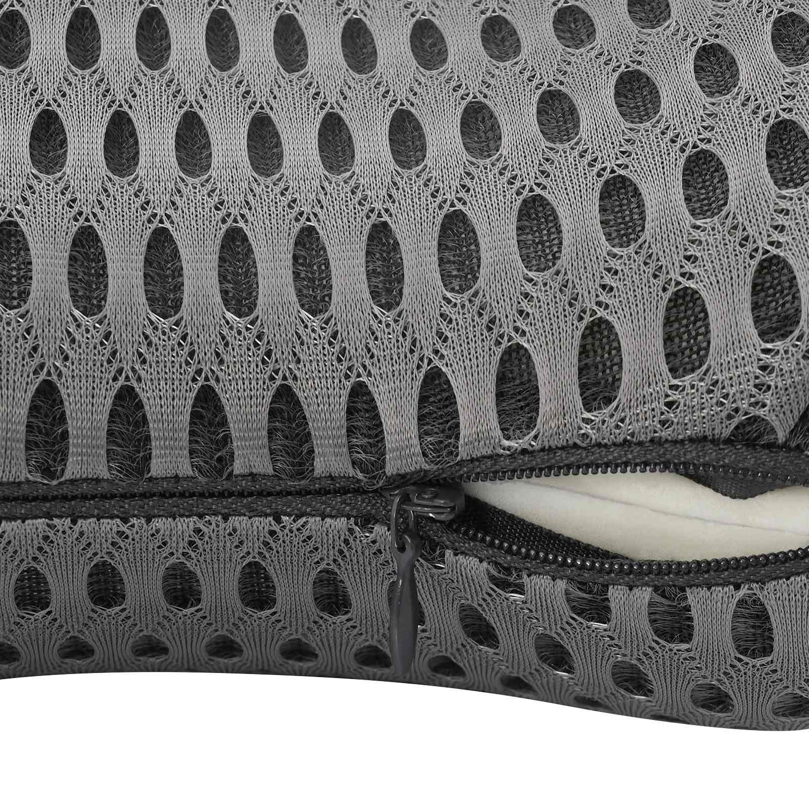 Cuscino cervicale Grigio Schiuma Memory 31 x 22 x 13 cm | homemem39