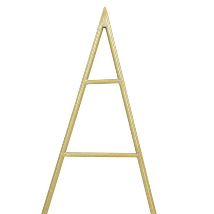 Albero di Natale in metallo Oro 60 cm