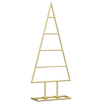Albero di Natale in metallo Oro 60 cm