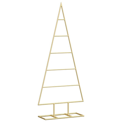 Albero di Natale in metallo Oro 90 cm
