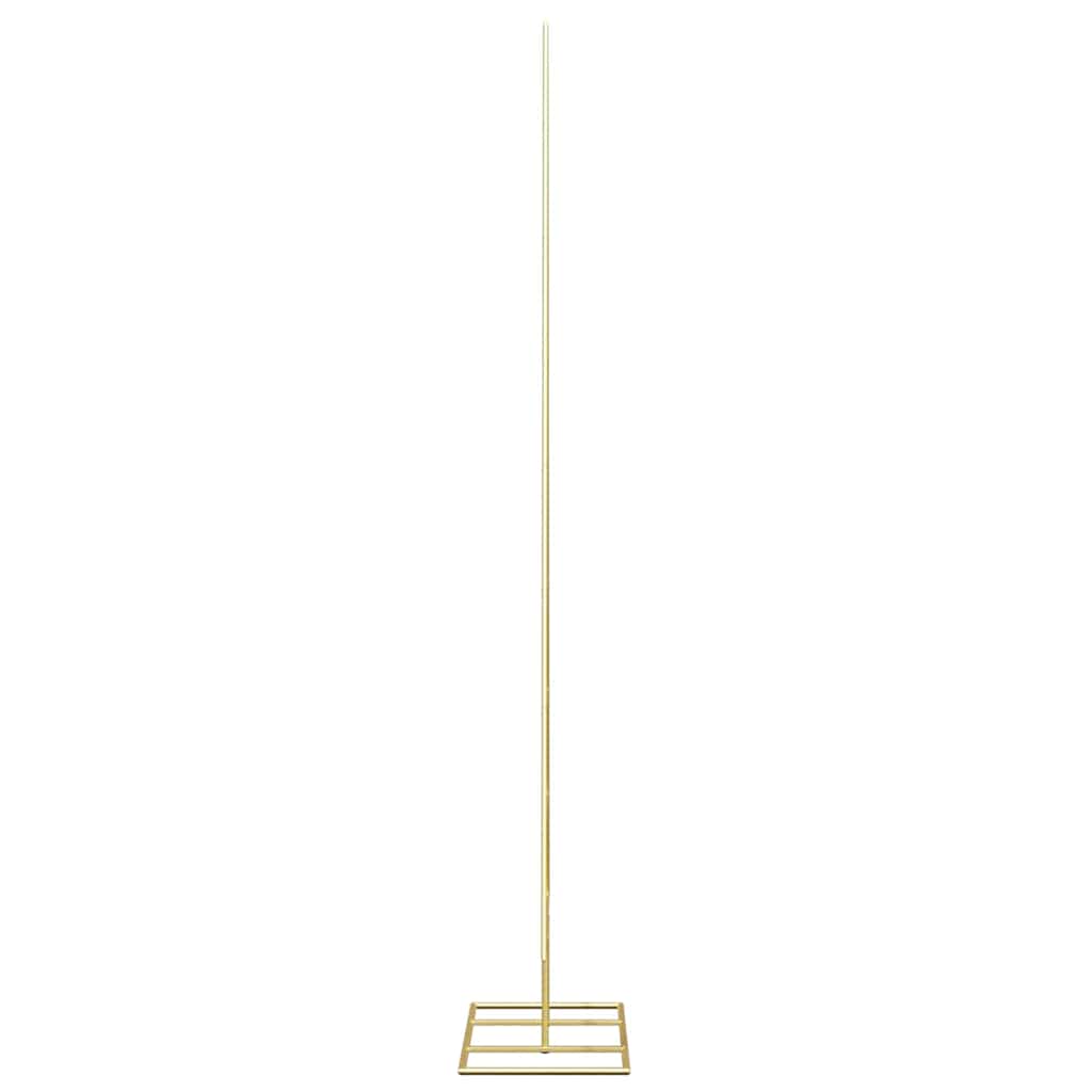 Albero di Natale in metallo con supporto Oro 150 cm