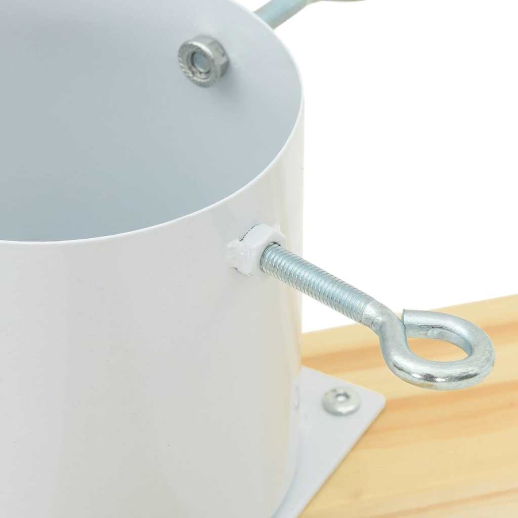 Supporto per Albero di Natale 1.73 Bianco 50 x 50 x 16 cm