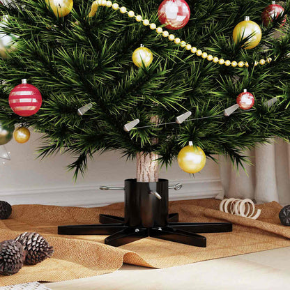 Supporto per Albero di Natale Nero 49 x 49 x 15,5 cm Acciaio