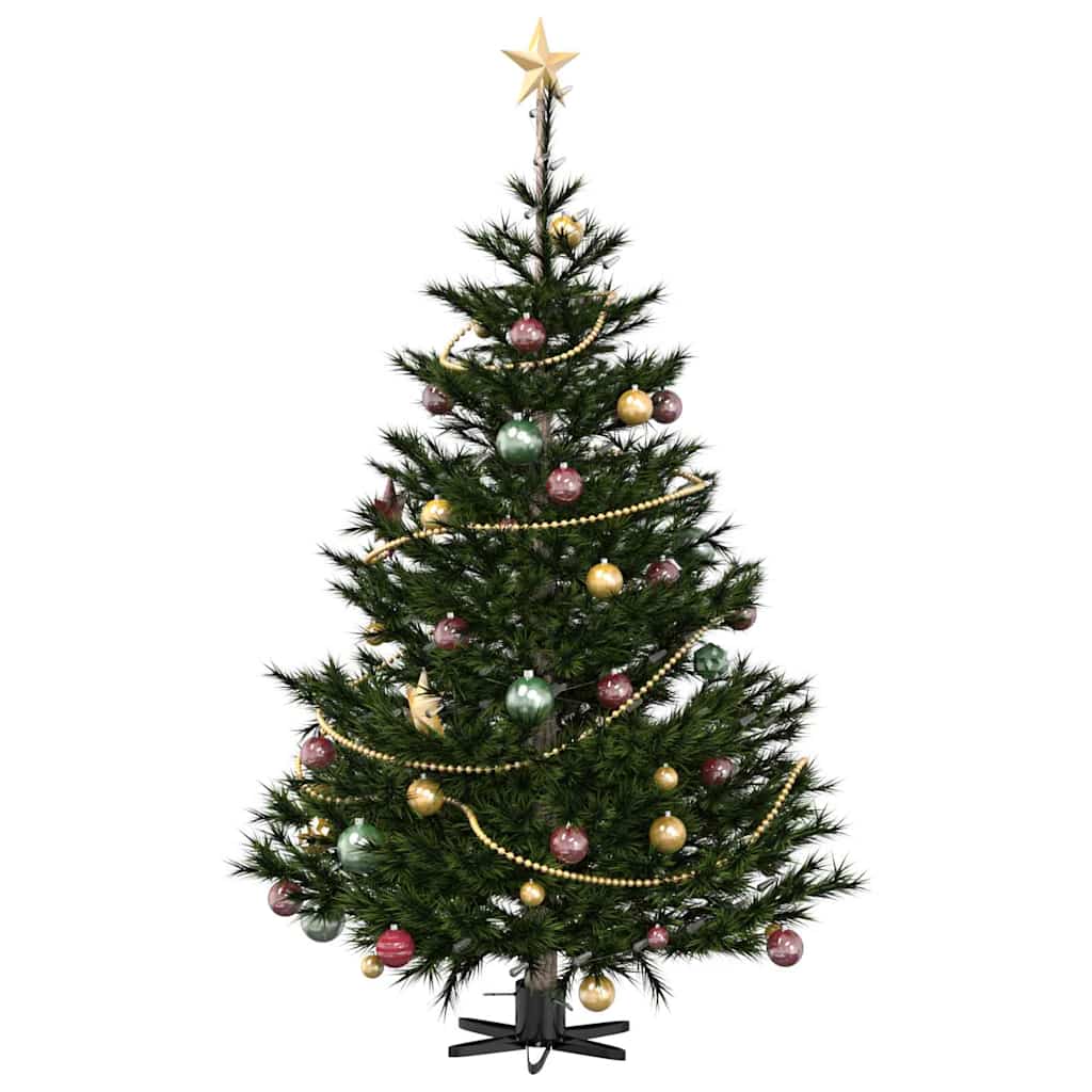 Supporto per Albero di Natale Nero 49 x 49 x 15,5 cm Acciaio