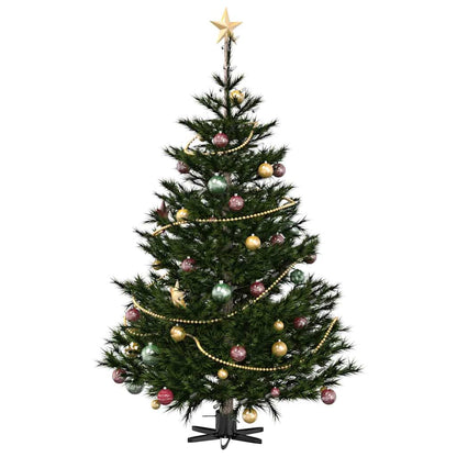 Supporto per Albero di Natale Nero 49 x 49 x 15,5 cm Acciaio