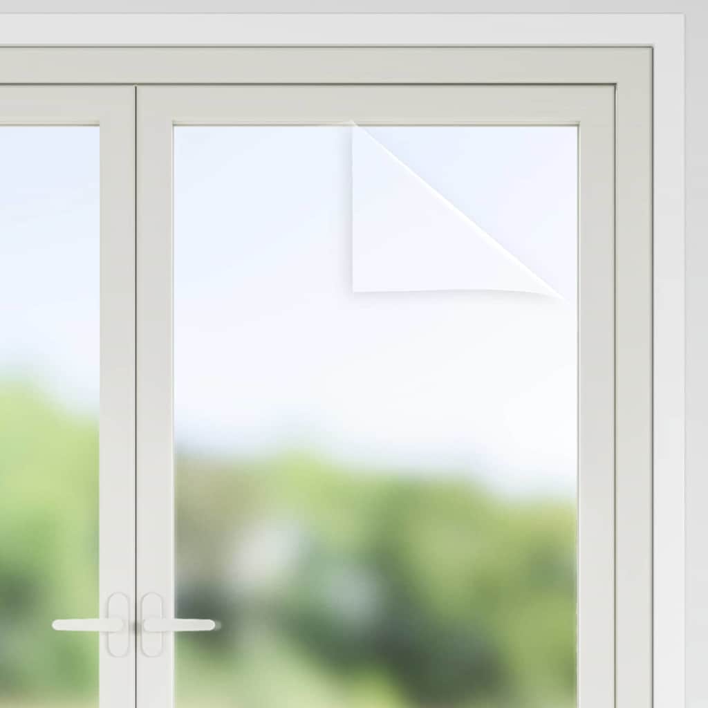 Film per Finestra Statico Grigio Frosted 60 x 2000 cm PVC