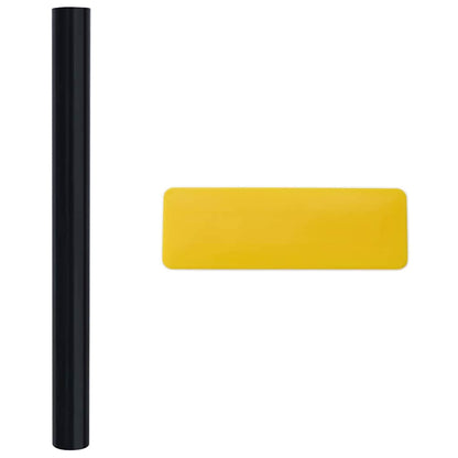Film per Finestra Statico Nero 60 x 500 cm PVC