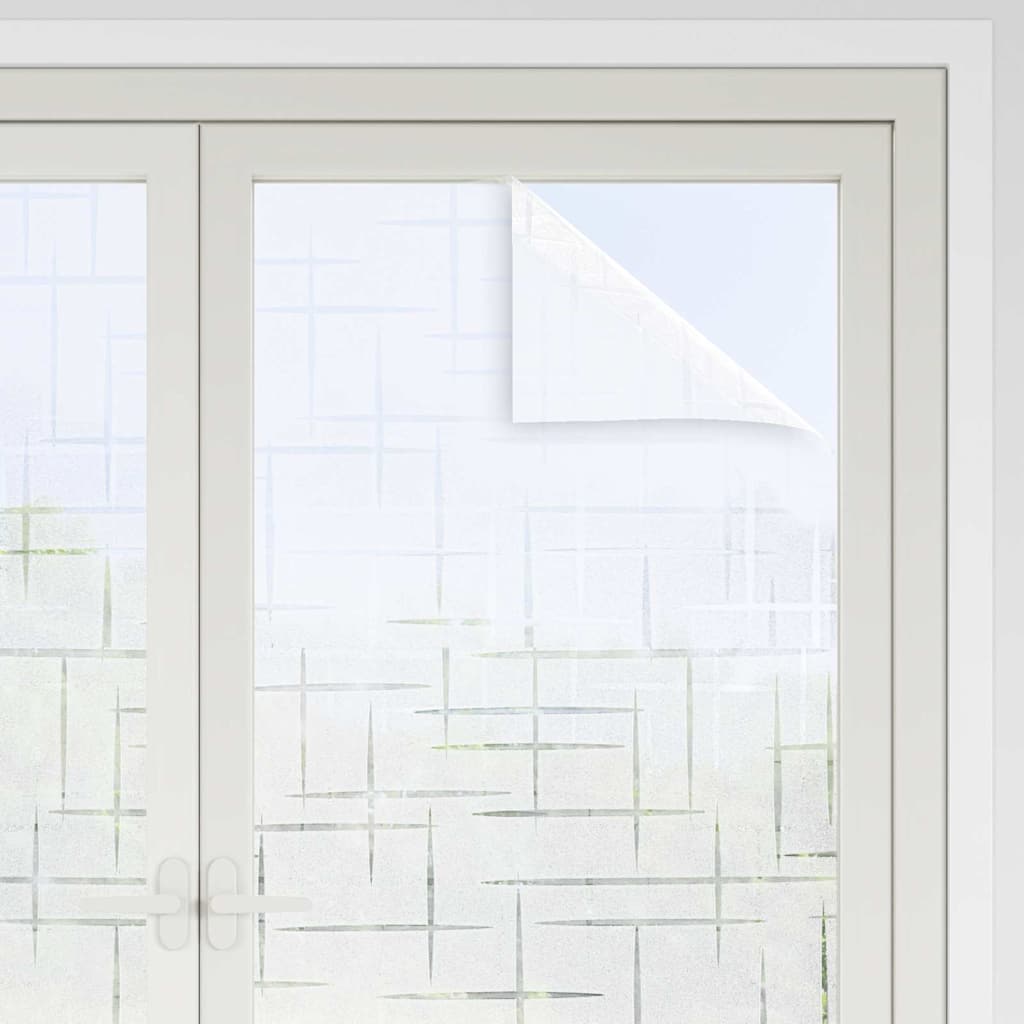 Film per Finestra Statico Motivo Stelle 90 x 500 cm PVC