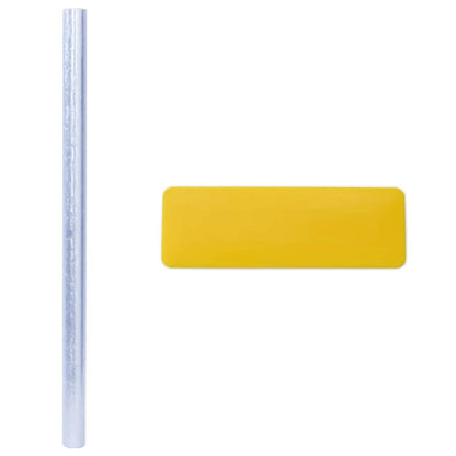 Film per Finestra Statico Motivo Arcobaleno 3D 90 x 500 cm PVC