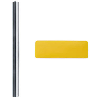 Pellicola per Finestra Solare Riflettente Statica Argento