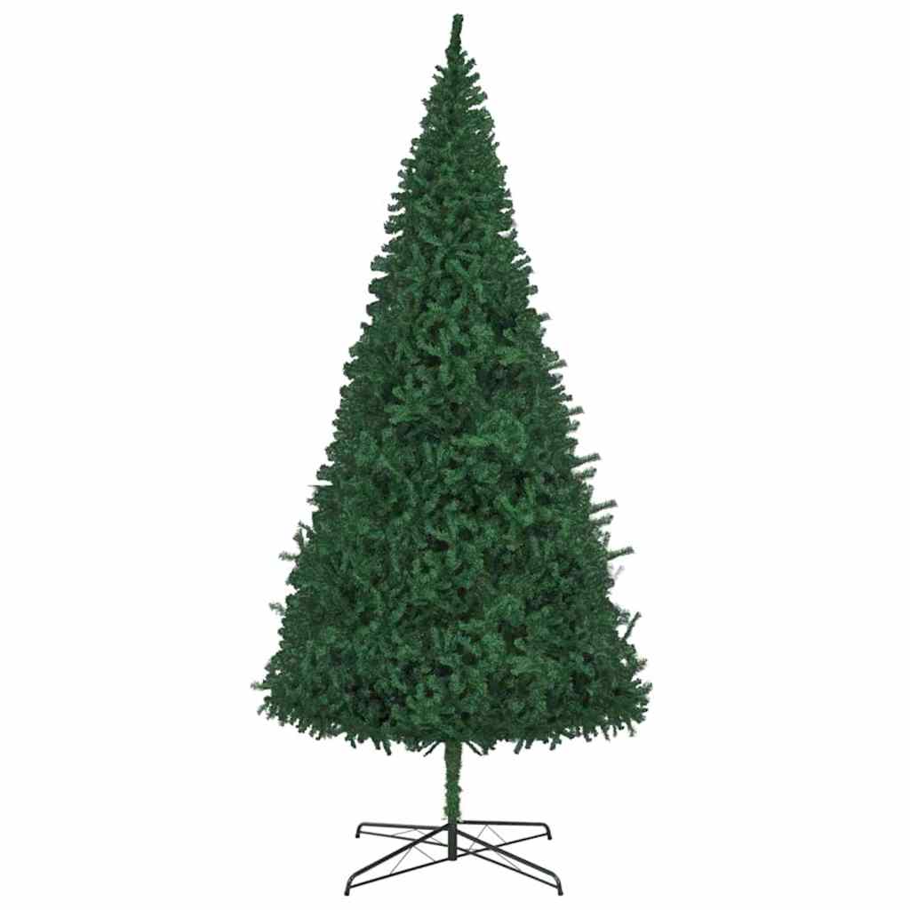 Albero di Natale con luci a corde decorative Verde 400 cm PVC