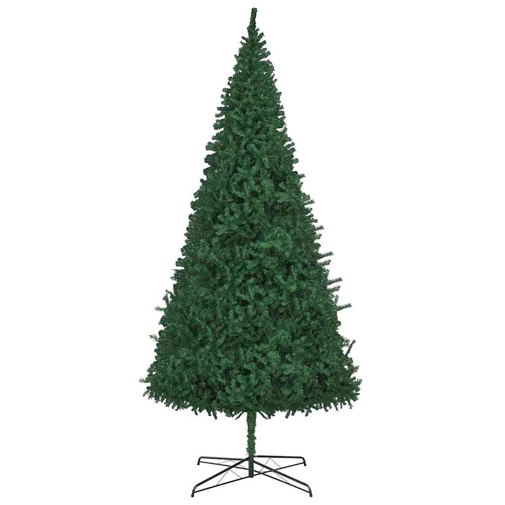 Albero di Natale con luci a corde decorative Verde 400 cm PVC