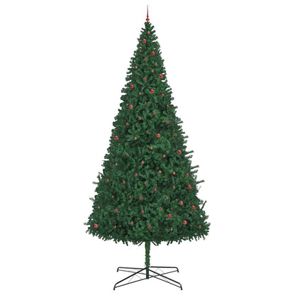 Albero di Natale con luci a corde decorative Verde 400 cm PVC