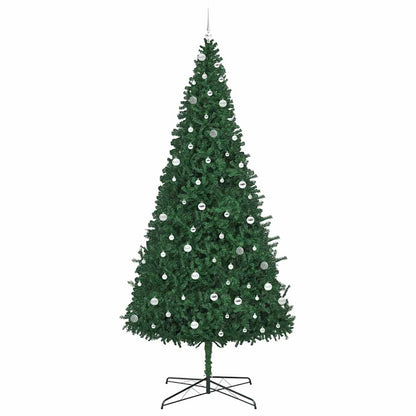 Albero di Natale con luci a corde decorative Verde 400 cm PVC