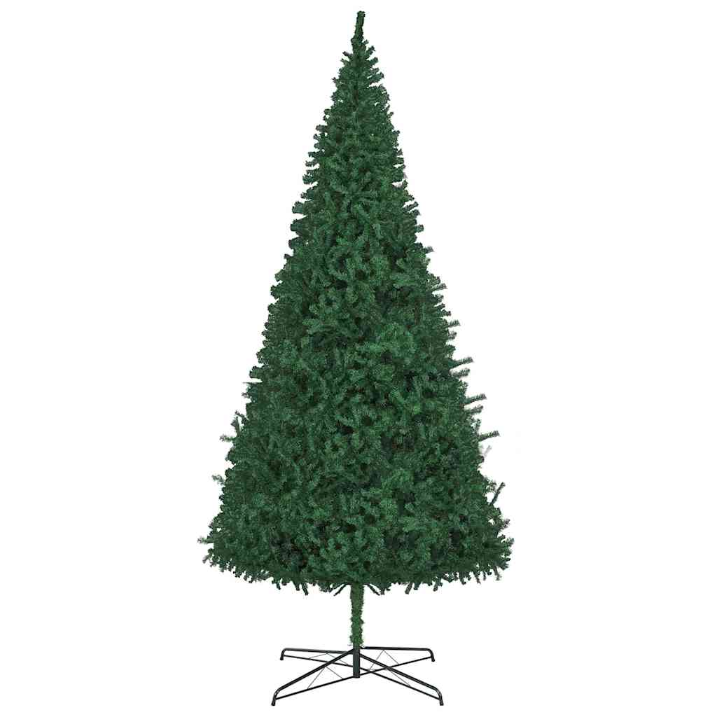 Albero di Natale con luci a corde decorative Verde 400 cm PVC