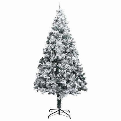 Albero di Natale artificiale preilluminato con set di palline