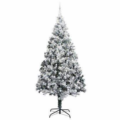 Albero di Natale artificiale pre-illuminato con set di palline