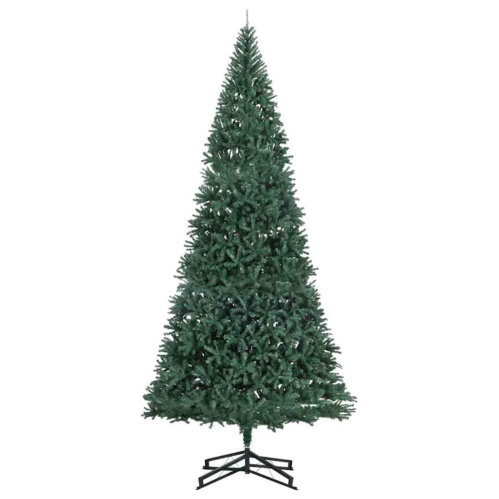 Albero di Natale artificiale preilluminato Verde 500 cm PVC