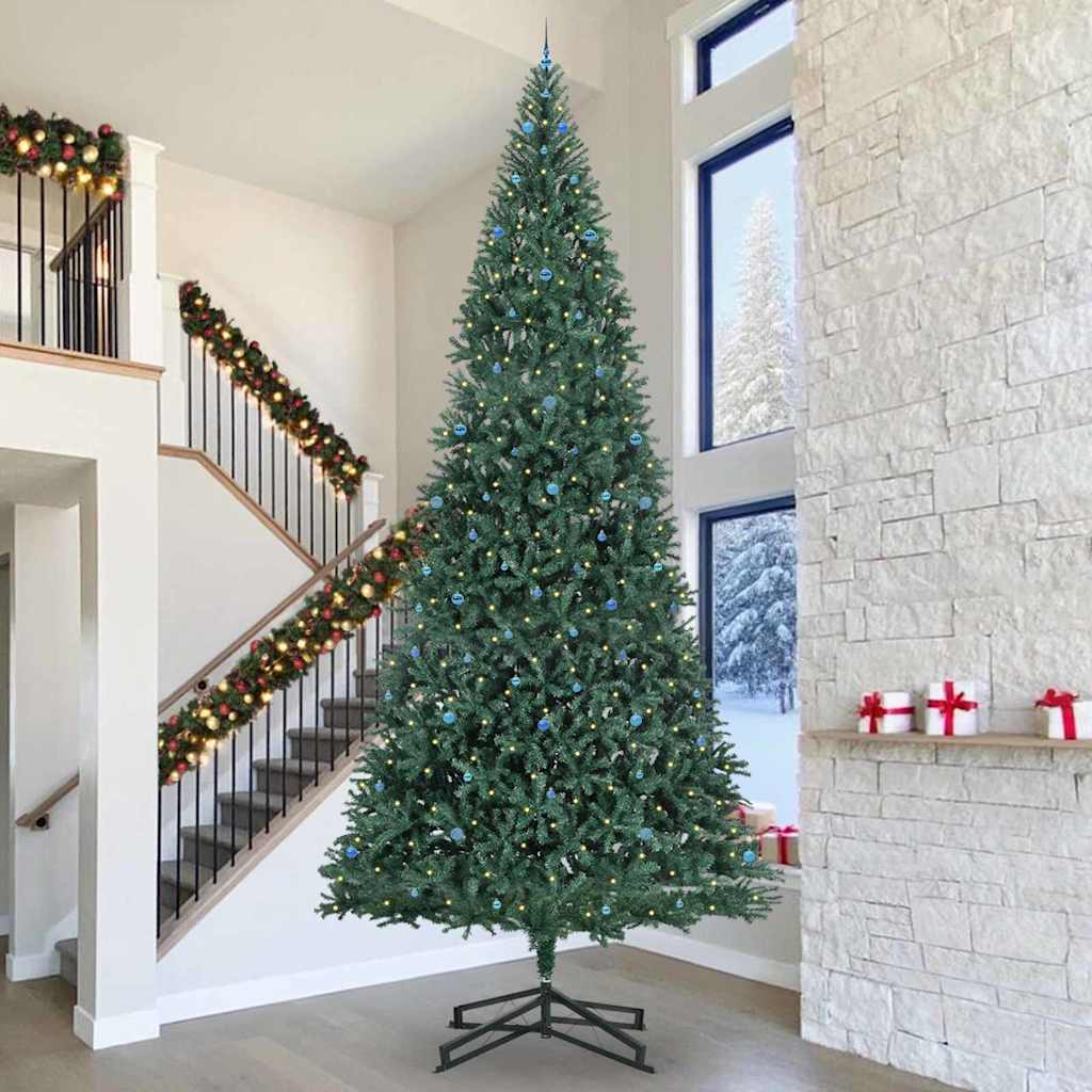 Albero di Natale Artificiale Pre-illuminato con Set di Palline | homemem39