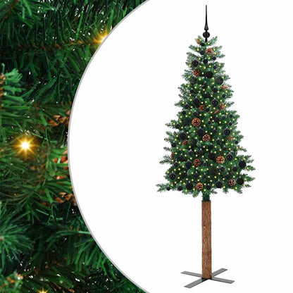 Albero di Natale snodato con 300 LED con supporto Verde 210 cm | homemem39