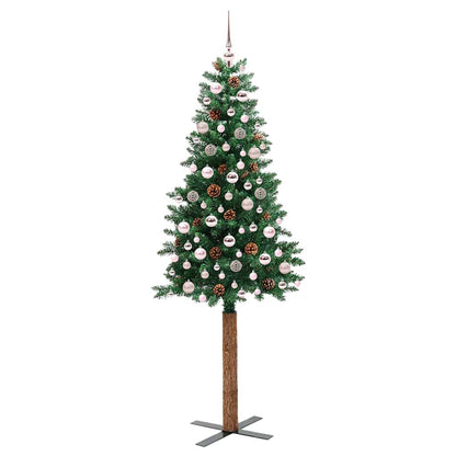 Albero di Natale snodato con 300 LED con supporto Verde 210 cm | homemem39