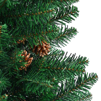 Albero di Natale snodato con 300 LED con supporto Verde 210 cm | homemem39