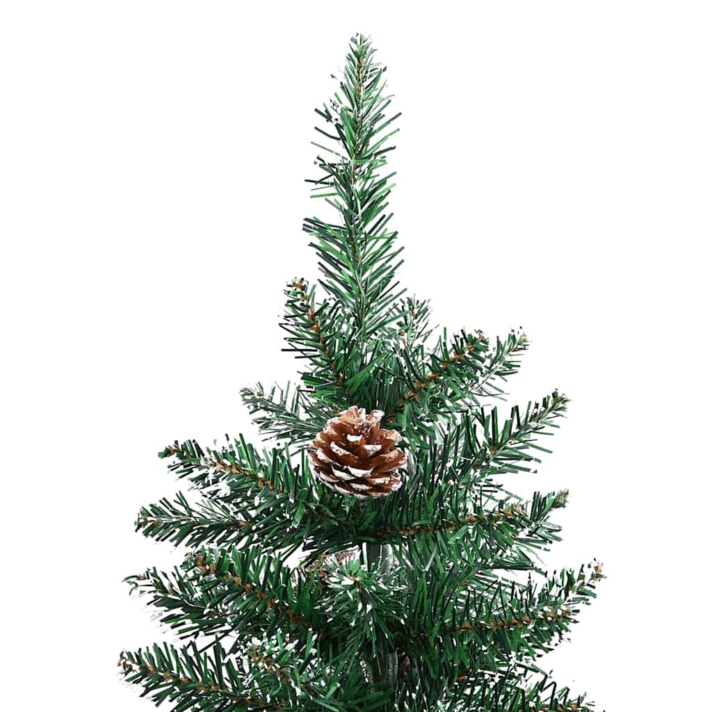 Albero di Natale snodato con 150 LED con supporto Verde 150 cm | homemem39