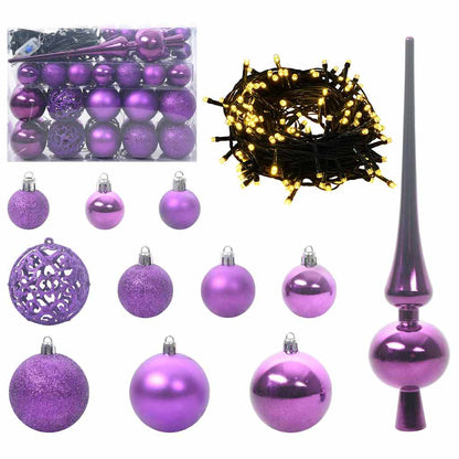 Albero di Natale snodato con 150 LED con supporto Verde 150 cm | homemem39