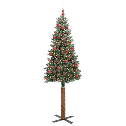 Albero di Natale snodato con 300 LED con supporto Verde 180 cm | homemem39