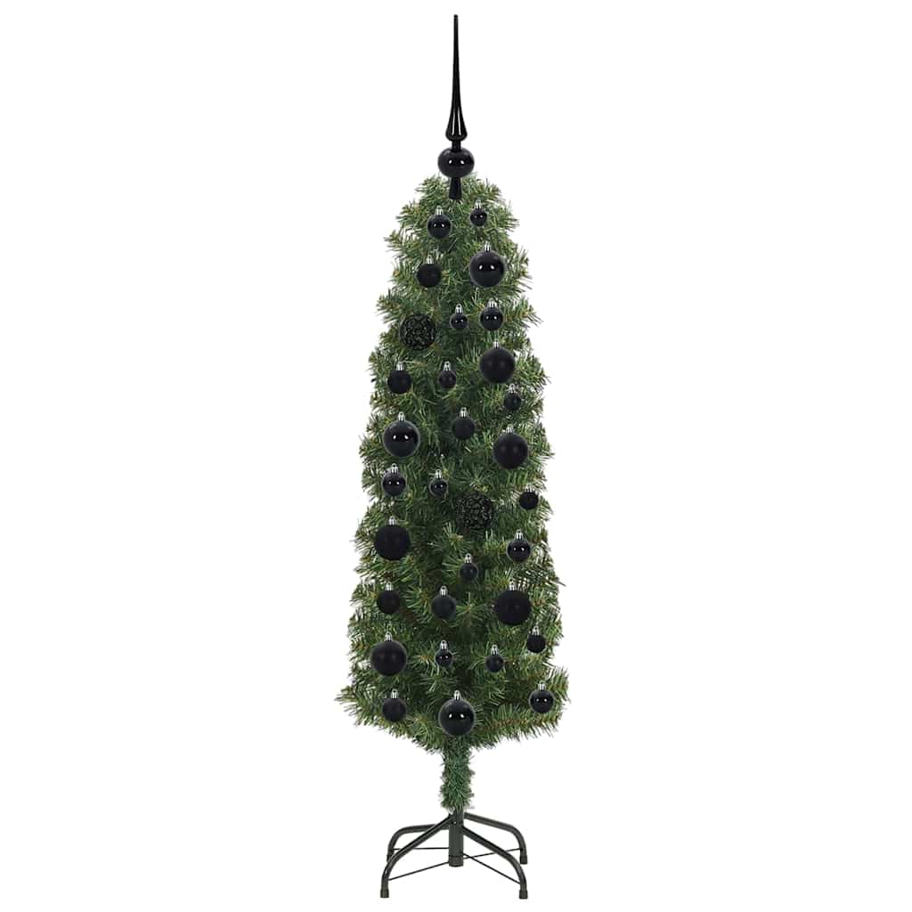Albero di Natale artificiale con 150 LED Verde 120 cm | homemem39
