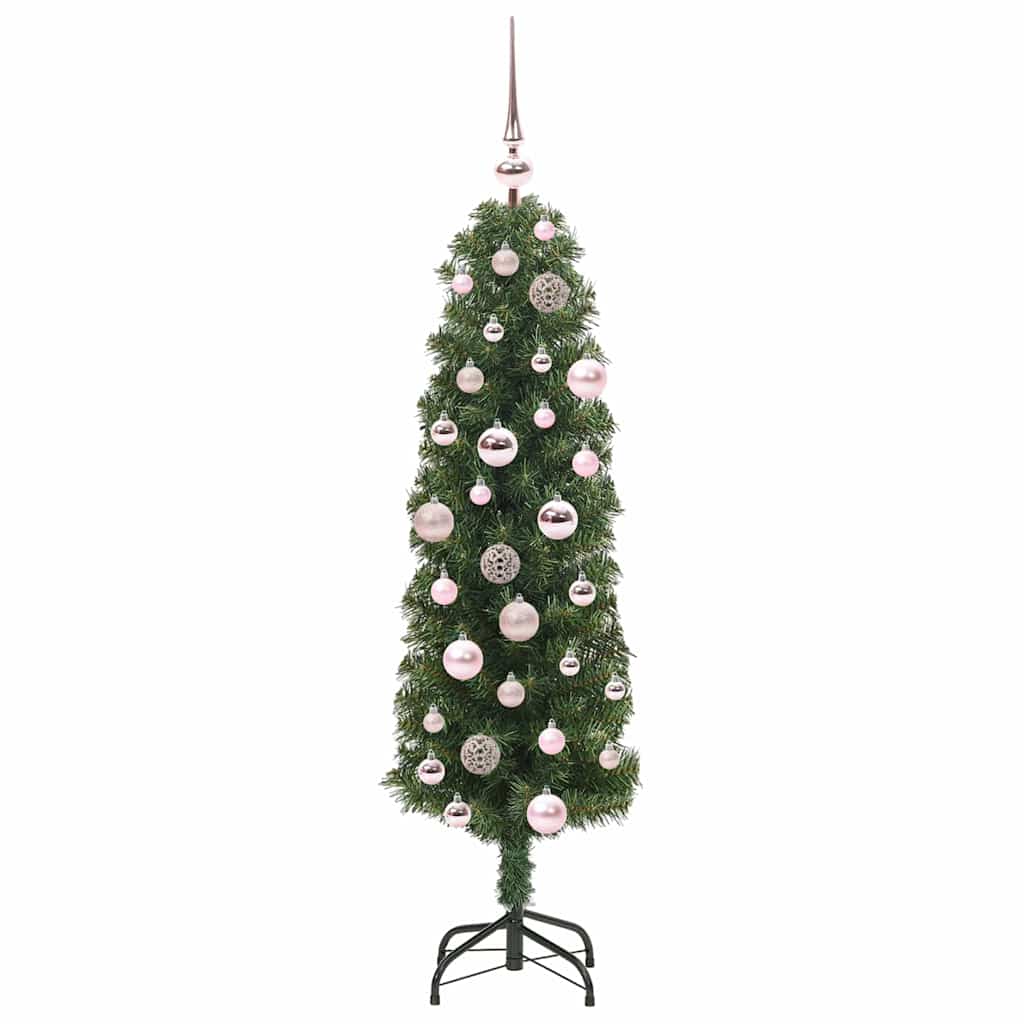 Albero di Natale artificiale con 150 LED Verde 120 cm | homemem39
