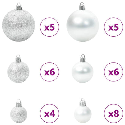 Albero di Natale artificiale con 150 LED Verde 120 cm | homemem39