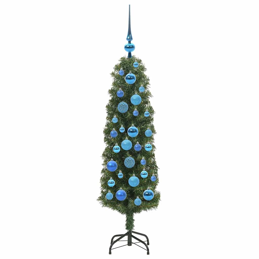 Albero di Natale artificiale con 150 LED Verde 120 cm | homemem39