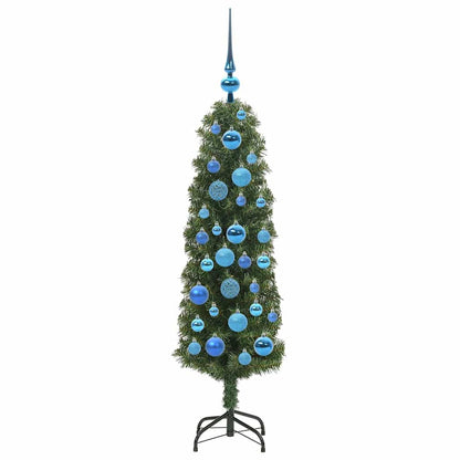 Albero di Natale artificiale con 150 LED Verde 120 cm | homemem39