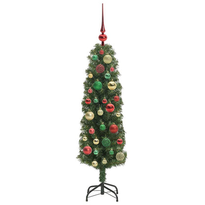Albero di Natale artificiale con 150 LED Verde 120 cm | homemem39