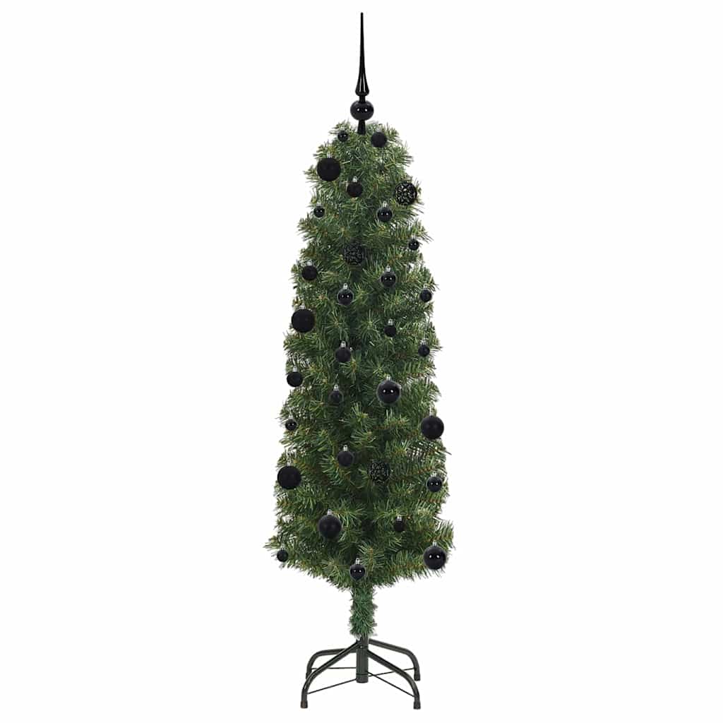 Albero di Natale artificiale con 150 LED Verde 150 cm | homemem39