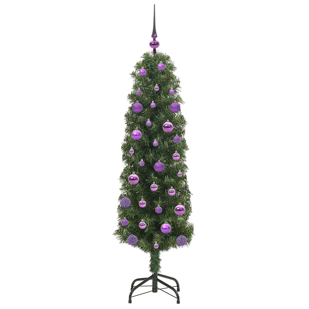 Albero di Natale artificiale con 150 LED Verde 150 cm | homemem39