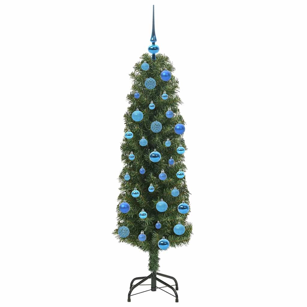 Albero di Natale artificiale con 150 LED Verde 150 cm | homemem39
