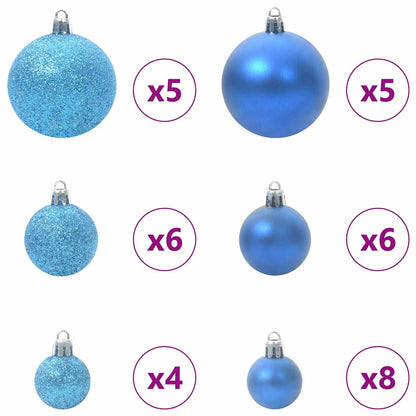 Albero di Natale artificiale con 150 LED Verde 150 cm | homemem39