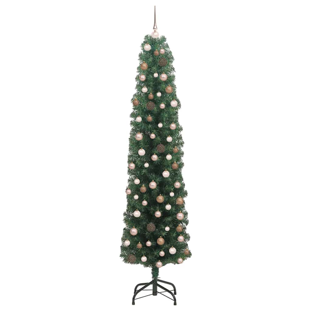 Albero di Natale artificiale con 300 LED Verde 180 cm