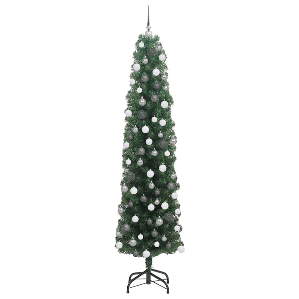 Albero di Natale artificiale con 300 LED Verde 180 cm
