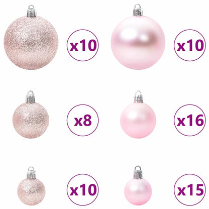 Albero di Natale artificiale con 300 LED Verde 180 cm | homemem39