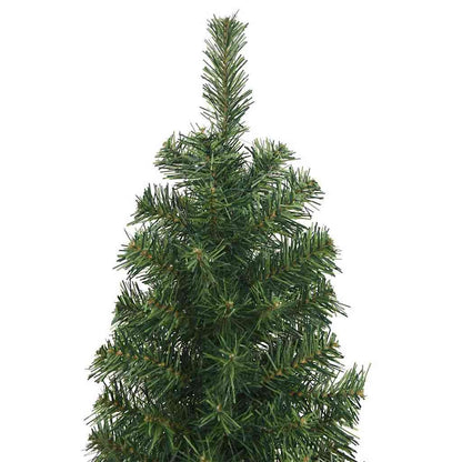 Albero di Natale artificiale con 300 LED Verde 210 cm