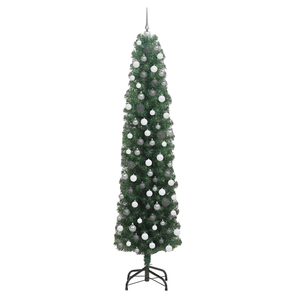 Albero di Natale artificiale con 300 LED Verde 210 cm