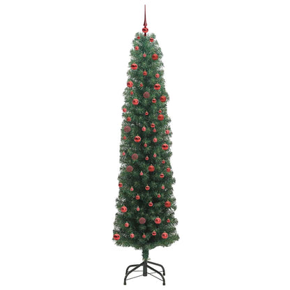 Albero di Natale artificiale con 300 LED Verde 210 cm