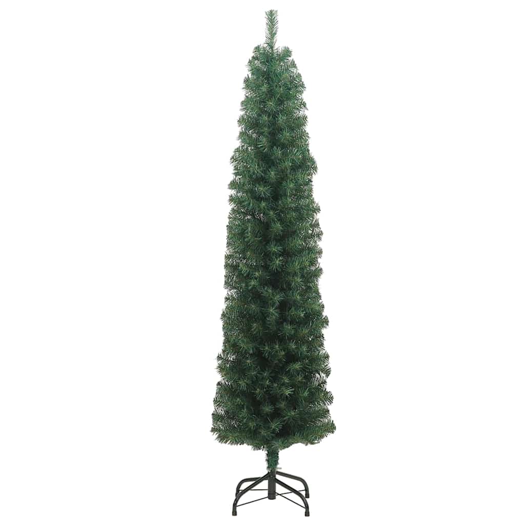 Albero di Natale artificiale con 300 LED Verde 210 cm
