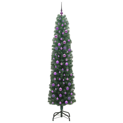Albero di Natale artificiale con 300 LED Verde 210 cm